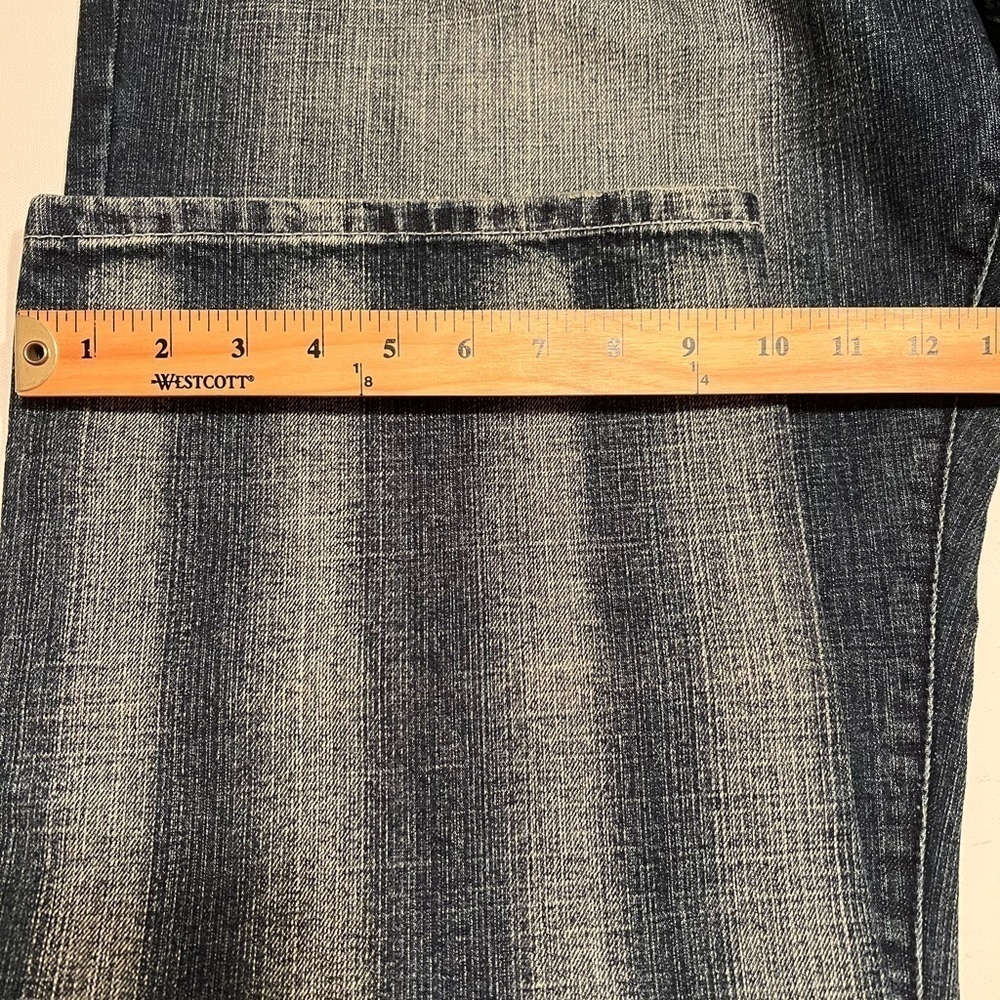 NWT Men's Akademiks Jeanius Level Signature 38x32 Jeans 10" Boot Cut🔥🔥(D3) - Picture 13 of 14